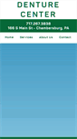 Mobile Screenshot of denturecenterofcentralpa.com